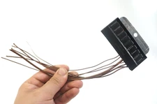 BMW negative wire cable terminal clamp loom ground connector cut 8366620 OEM