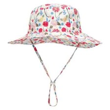 Kid's Girls Rose Flowers Sun Protection Hat 3-8 Years 