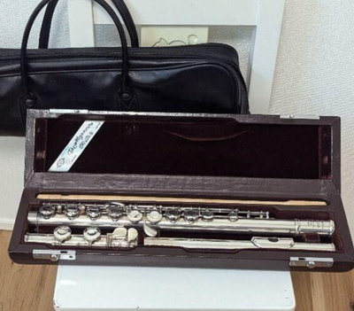 Flute Miyazawa ms-70s with case wind instrument brass band from 