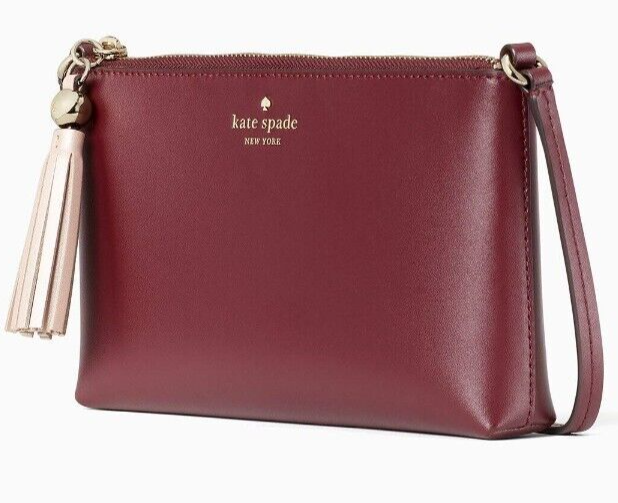 激安 WKRU4856 Kate Spade★Ivy Street Amy Crossbody Kate Spade Ivy Street Amy Black Smooth Leather Crossbody