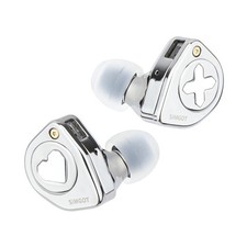 SIMGOT EW300 1DD 1Planar 1PZT Hybrid Driver IEM HIFI Earphones with Detachable N