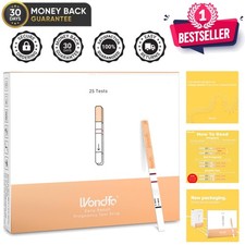 25 Pack Early Detection Pregnancy Strips - Sensitive, Disposable  Reliable