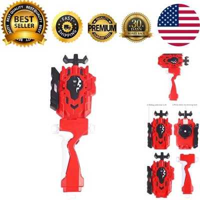 Two-Way Beyblade Launcher with Grip - Compatible with All Bey Burst