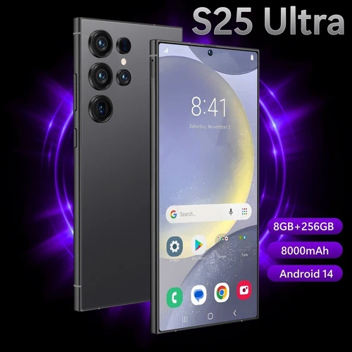 S25 Ultra 5G Smartphone 7.3" Factory Unlocked Android Phones Dual SIM 8GB+256GB - Picture 6 of 33