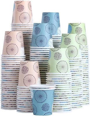 [300 Pack 3 Oz Paper Cups, Disposable Bathroom Cups, Small Mouthwash Cups, Mini