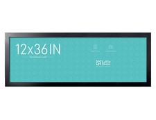 LaVie Home 12x36 Picture Frame Black, Panoramic Picture Frame for Wall Decora...