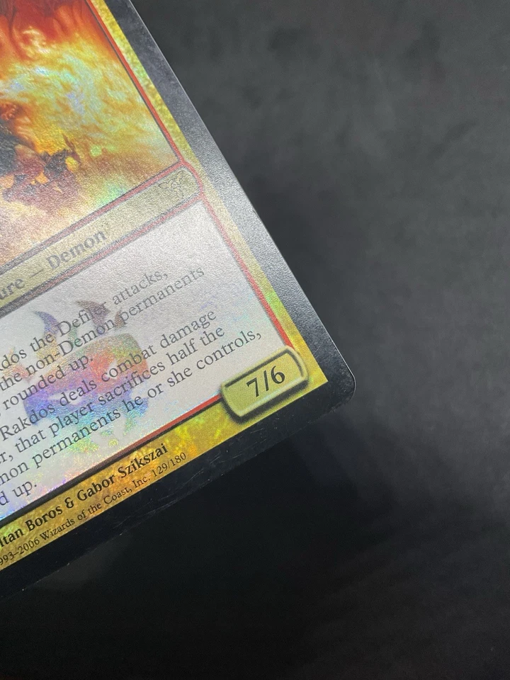 Rakdos the Defiler Dissension Foil MTG #180 MP - Image 4 of 4