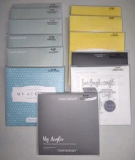 Assorted My Acrylix Close To My Heart Decorative Stamps