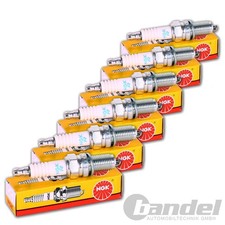 6x NGK ZÜNDKERZE BKR5EKUP für VW GOLF 3 PASSAT TRANSPORTER T4 FORD GALAXY