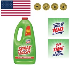 Resolve Pre-Treat Laundry Stain Remover Refill, 360 fl oz 6 Bottles x 60 oz