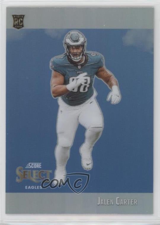 2023 Panini Select Score Throwback Silver Prizm Jalen Carter #STW-JCA 1g34