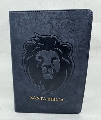Biblia letra grande RVR 1960 tamaño manual 12 puntos leon  edición especial,