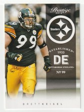 Brett Keisel - Pittsburgh (NFL Football Card) 2012 Panini Prestige # 157 - Mint