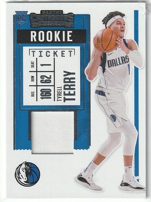 2020-21 Panini Contenders - Rookie Ticket-   Tyrell Terry #RS-TTY (MEM, RC)