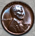Brilliant Uncirculated 1930-S Lincoln Cent, Attractively Toned specimen.