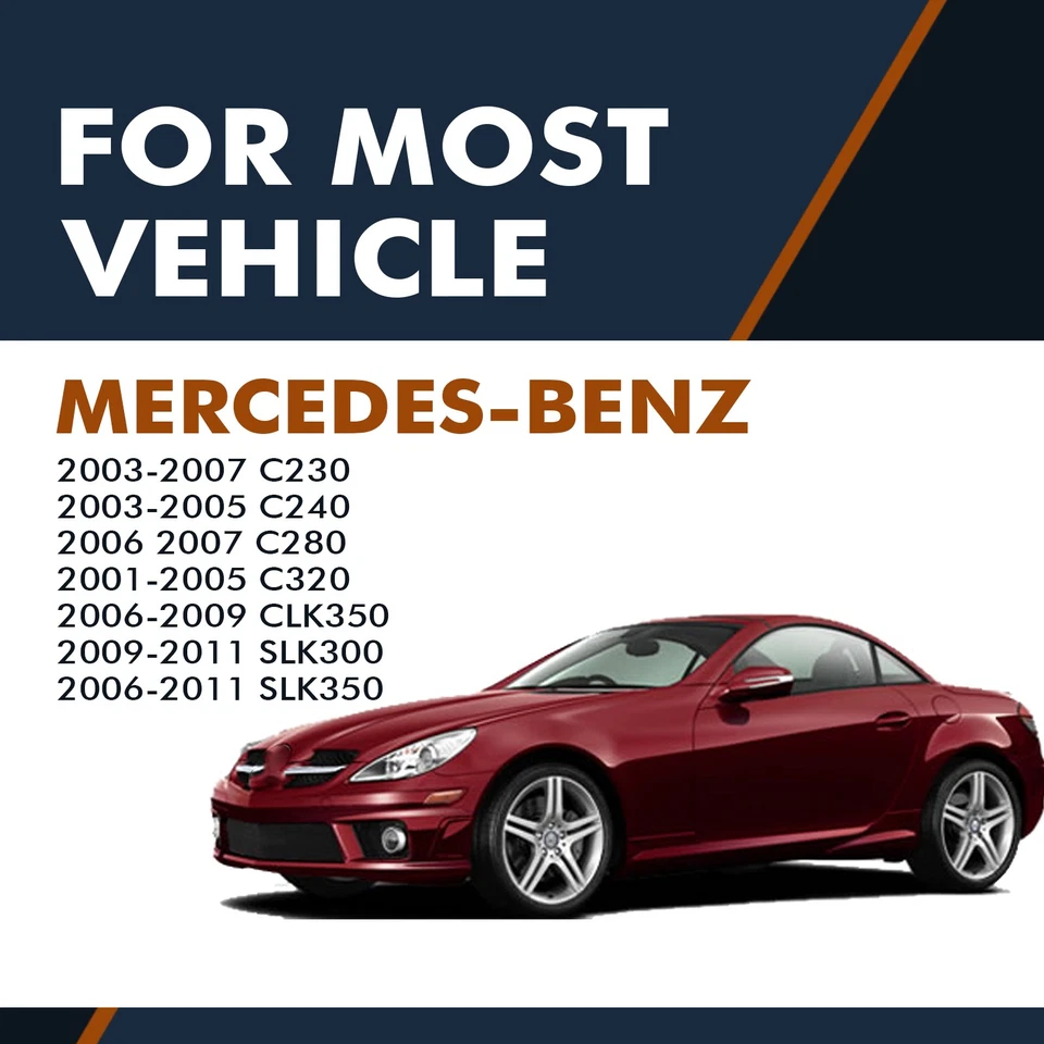 Juego de 8 pastillas de freno delanteras-traseras cerámicas para Mercedes-Benz SLK350 2006-2011 Foto 2 de 4