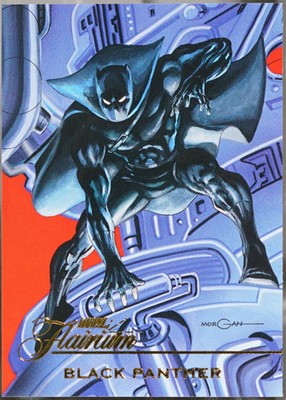 2023 Flair Marvel - Flairium #FT-3 Black Panther Non-Sport NM
