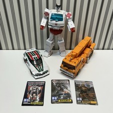 Transformers MP-30 Ratchet KO + Actualización, Wheeljack y Grapple Lote