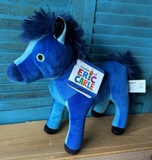 Eric Carle Blue Horse 12" Plush Kohl's Cares - Artist Who Painted A Blue Horse