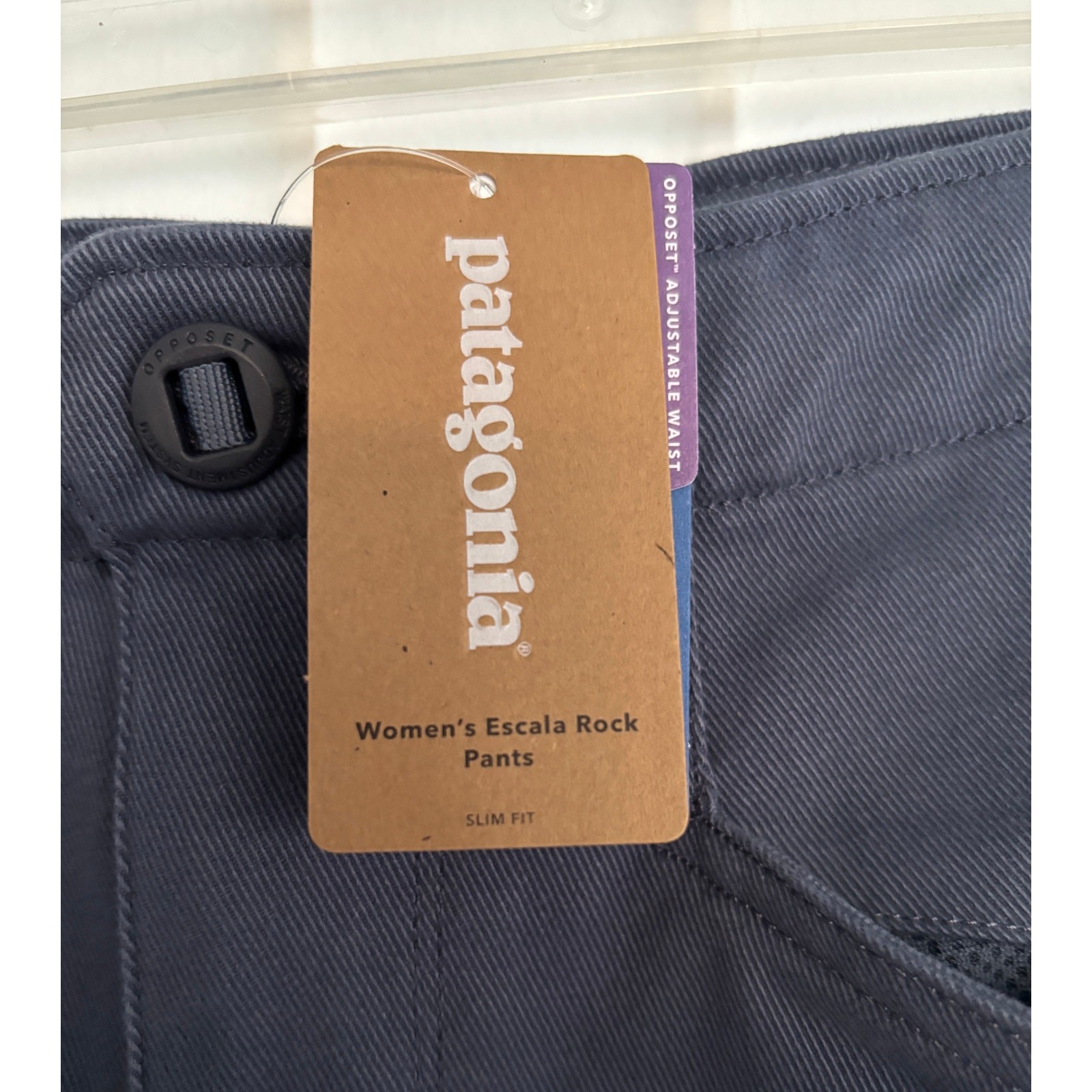 Patagonia Women’s Escala Rock Pants Slim Fit Size 10 Navy Hiking Outdoor NWT thumbnail 4