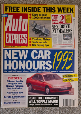 Auto Express Magazine 1993 Mega Bundle - 18 Issues