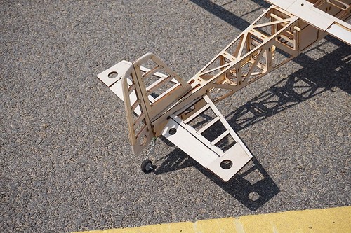 RC Model Airplane Balsa Wood Demon King Fixed Wing Aircraft KIT Wingspan 1020mm - Picture 11 of 14