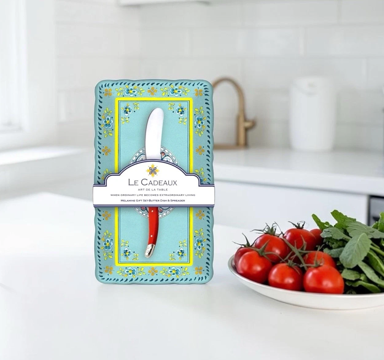 Le Cadeaux Madrid Butter Dish - Thumbnail 2