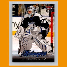 Johan Holmqvist #23 2007 Ultra Tampa Bay Lightning Hockey Card NHL NM