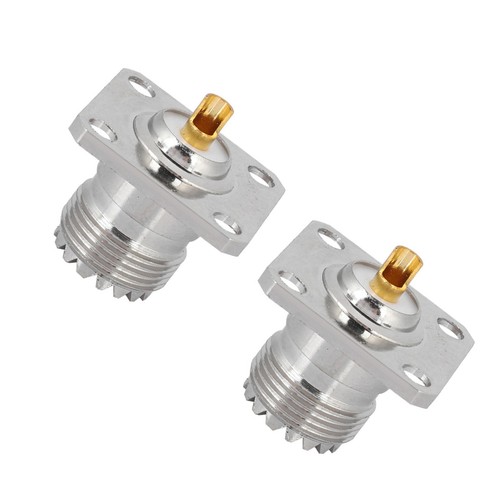 UHF -Stecker 4 Loch HF Koaxialadapter Für HF -Anwendungen Für Antenne - Afbeelding 3 van 7