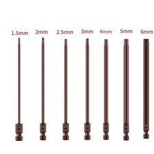 Convenient Package with 7 Different Head Sizes for Optimal Tool Selection