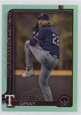 2025 Topps Series 1 Aqua Rainbow Foil Jon Gray #62 1cc0