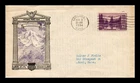 DR JIM STAMPS US COVER MOUNT RAINIER NATIONAL PARK FDC SCOTT 742 J A ROY CACHET