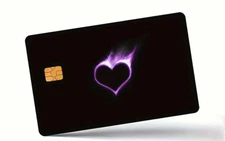 Heart Credit/Debit Card Cover Skin Sticker 