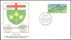 🍁Canada  #1055  "Fort Erie Ontario"    Brand New  1985 Fleetwood Cover