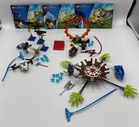 LEGO Chima 70003 70205 70100 70101 70105 30251 30264 SEVEN Sets- 100% Complete