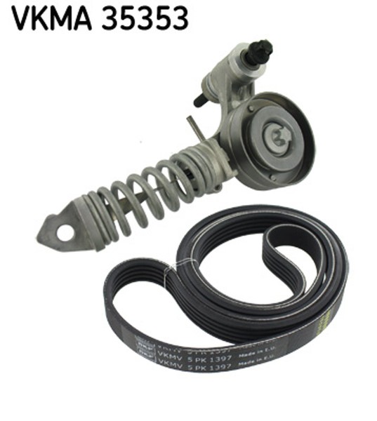 Keilrippenriemensatz SKF Vkma 35353 FüR P10 Chevrolet Opel Meriva Astra S10 GTC-image