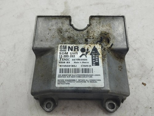 Opel Astra H 2006 SRS Steuergerät 13203263 AMD156026