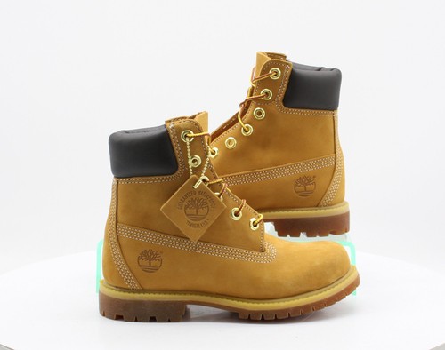 TIMBERLAND PREMIUM 6 INCH WATERPROOF WOMENS BOOTS UK 3 EU 35.5 BROWN RRP £190 AD - Picture 2 of 11