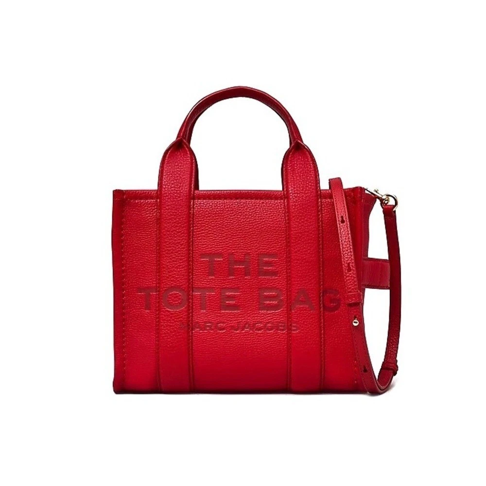 【マークジェイコブス】 leather　handbag　CLASSIC Q　赤 Marc Jacobs トート レッド バッグ & ハンドバッグ 女性用 | eBay