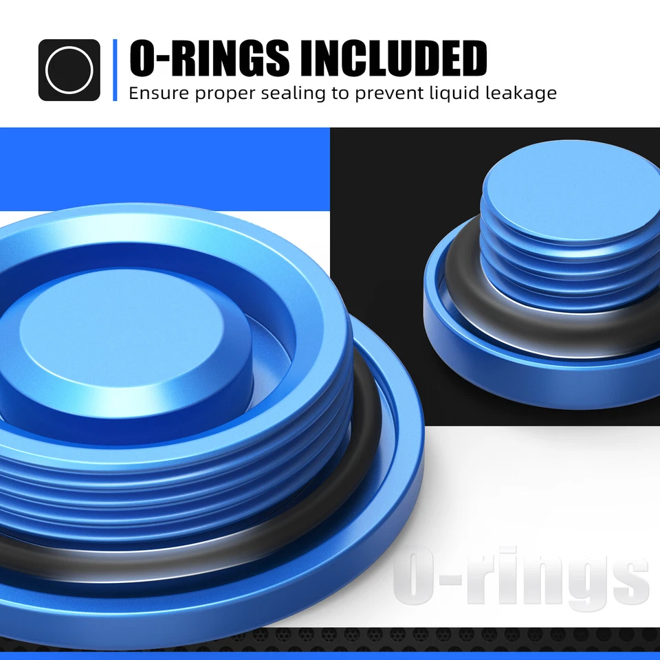 NiceCNC Crankcase Cover Plug For Yamaha TTR50E TTR90 TTR125 TTR225 TTR230 TTR250 - Image 3 of 4