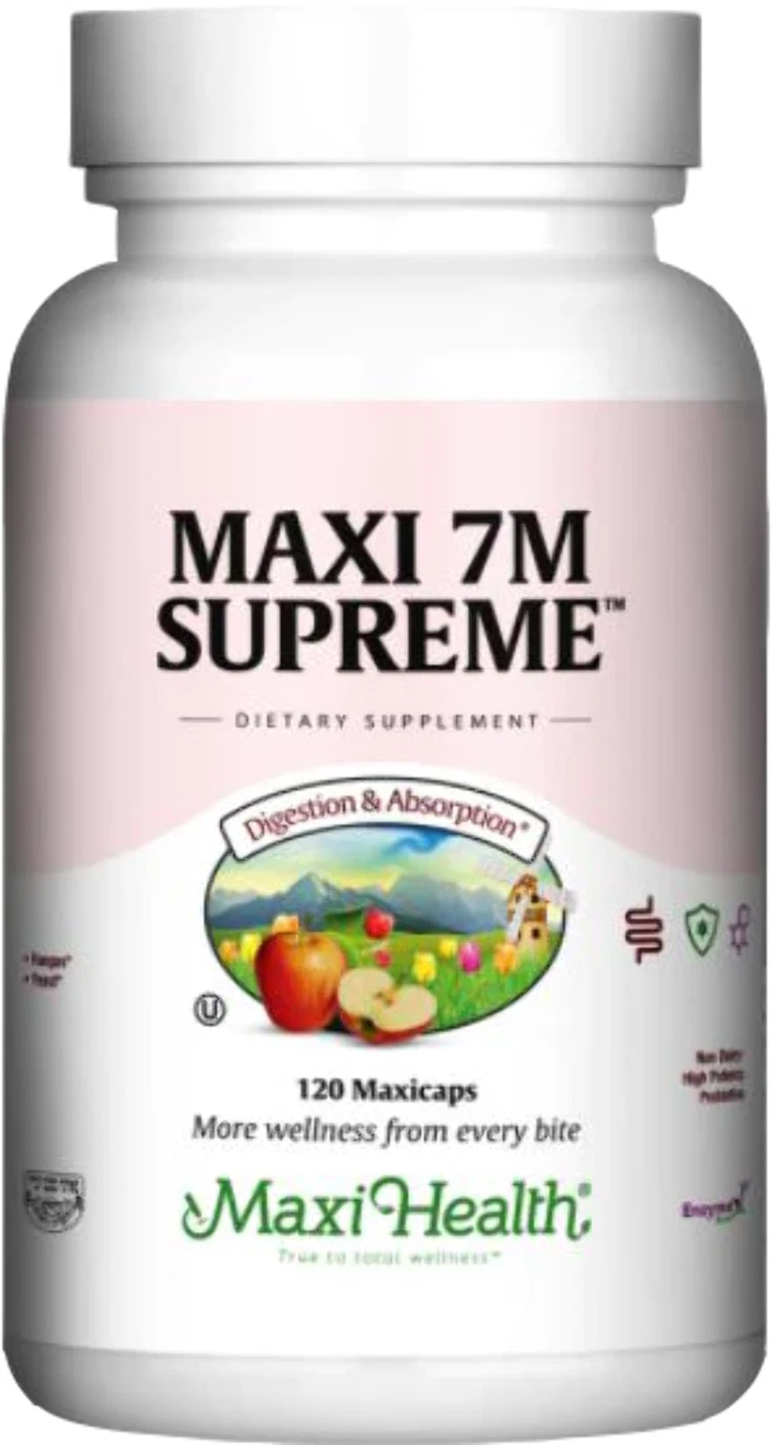 Maxi Health Kosher Maxi 7M Supreme Acidophilus Formula 120 Maxicaps