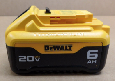 (DCB206) DEWALT 20V MAX Lithium-Ion Premium Battery Pack 6.0Ah Genuine OEM