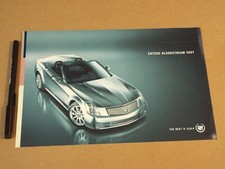 2005 Cadillac XLR-V original US single page preview card