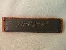 VINTAGE BIG BOY CHILD'S HARMONICA - JAPAN -12 HOLE