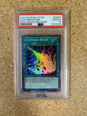 PSA 10 Lightning Storm 1st Edition Collector's Rare KICO-EN057 | eBay