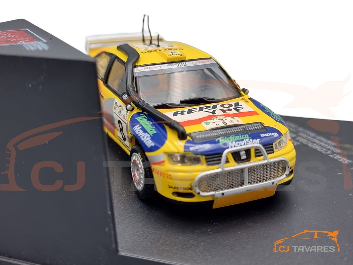 Miniature Seat Cordoba WRC E2 Safari Rallye 2000 - Échelle 1/43, Occasion Avec Défaut