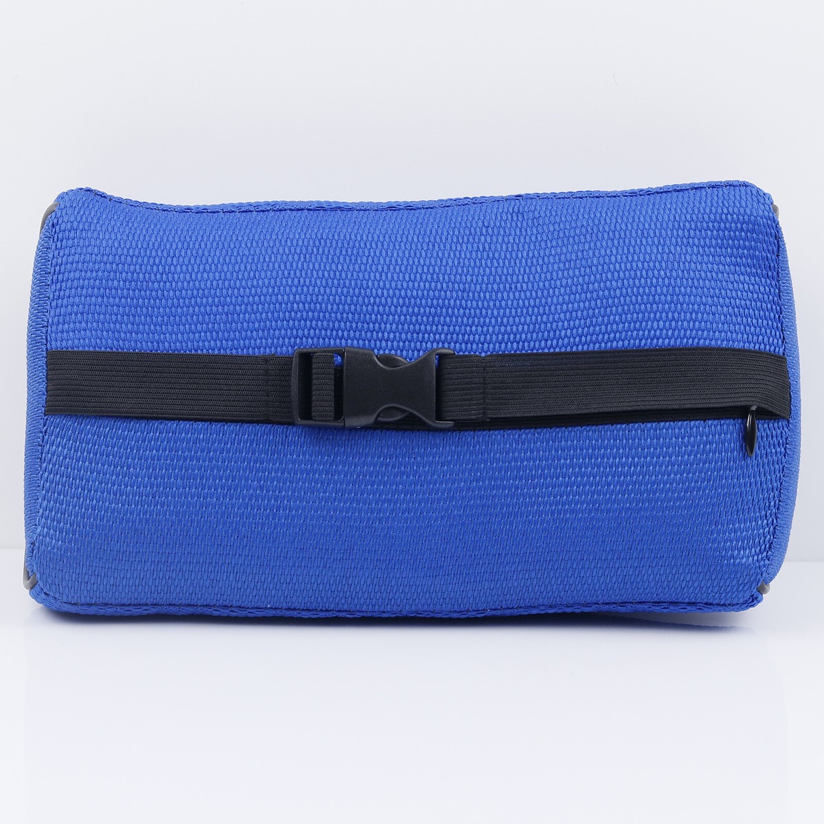 Blue RECARO Memory Cotton Pillow – Seat Support Headrest Cushion – Neck Rest, Suede