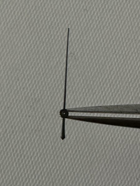 Vintage Heuer Carrera, Camaro, Autavia Lancetta Secondi Nera Per Tutti valjoux 7730