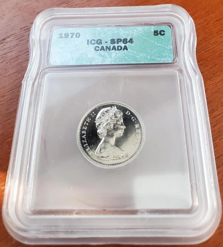 Canada 5 cent 1989 NGC MS66