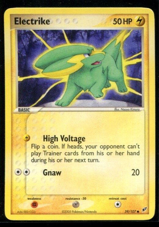 Electrike - ex Deoxys 59/107 2005 NM Pokemon
